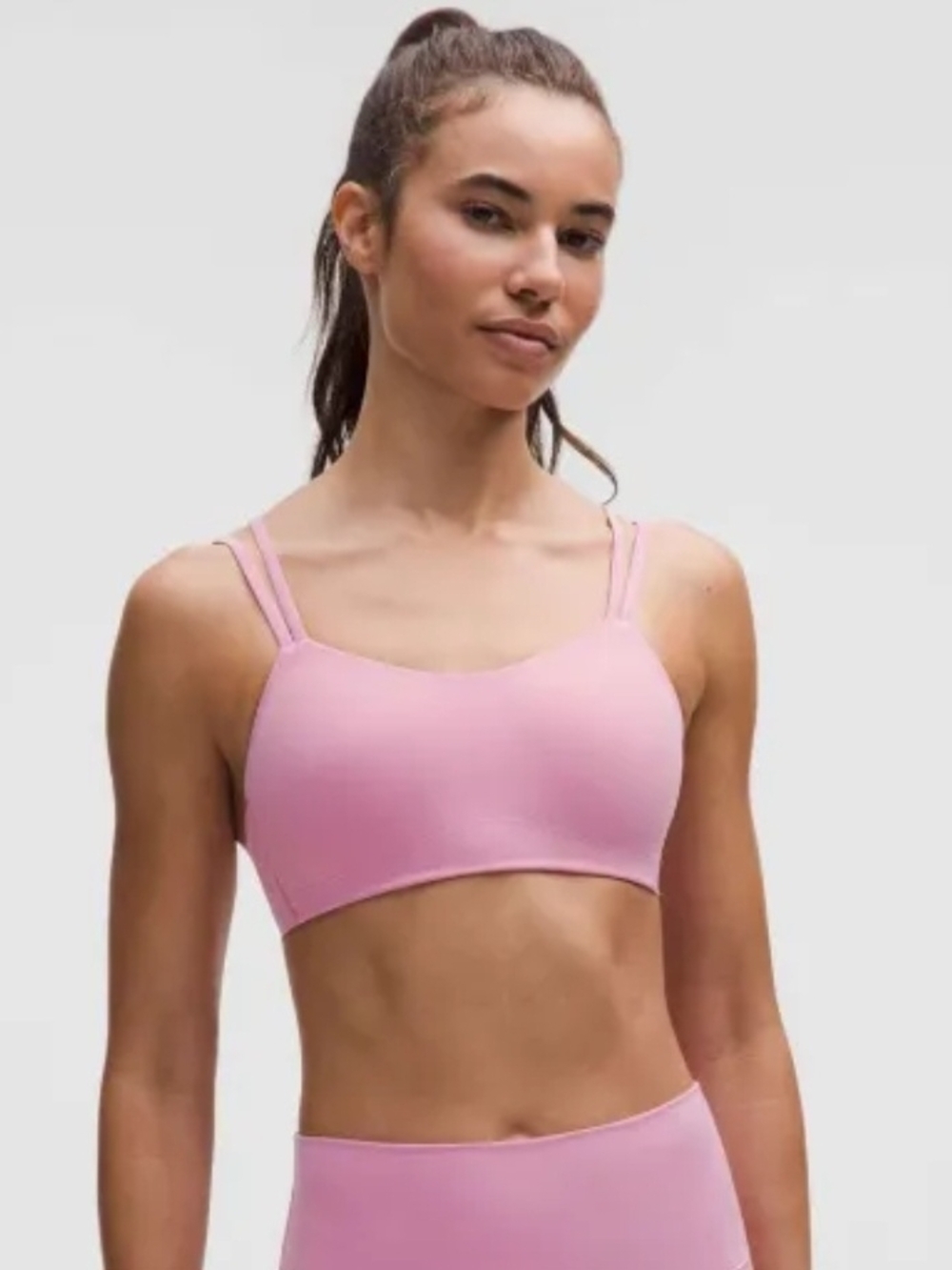 Lululemon Like A Cloud Bra/ Pink Frosting